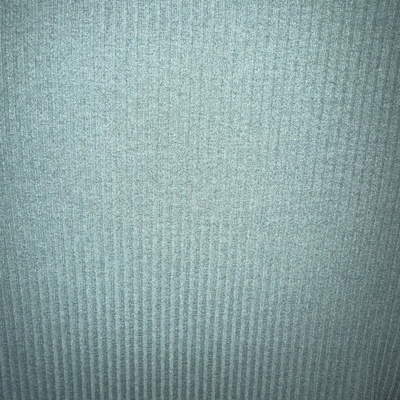 *SOLD* Sage Green Ribbed BodySuit - Picture 3 of 3